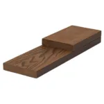 Τάβλα μασίφ wpc 3D wood 1,7 x 9 x 360 εκ καφέ