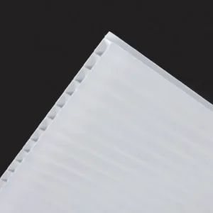 Πολυκαρμπονικό φύλλο κυψελωτό γαλακτώδες 10mm