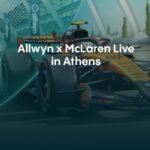 Allwyn x McLaren ive in Athens
